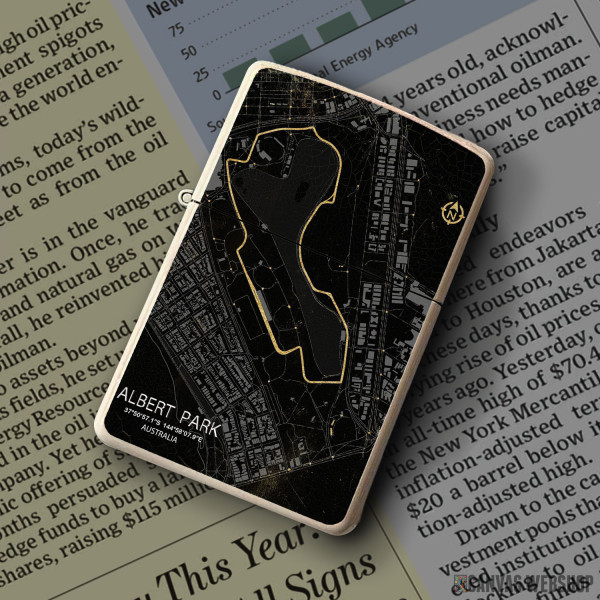 Upaljač ALBERT PARK F1 staza