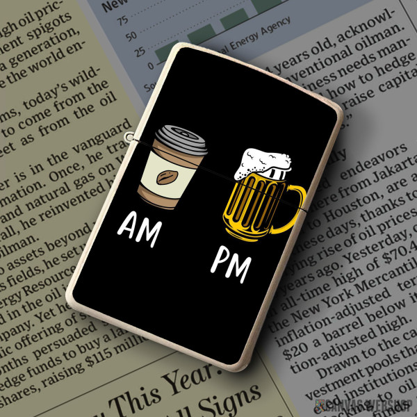 Upaljač AM PM Beer