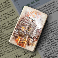 Upaljač Amsterdam in Watercolor