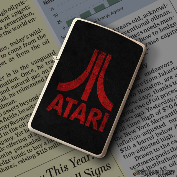 Upaljač Atari Classic red