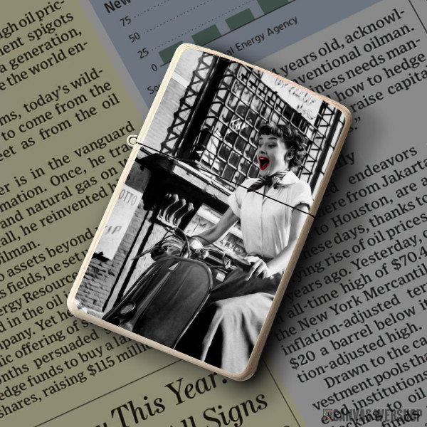 Upaljač Audrey Hepburn Lips Red 2