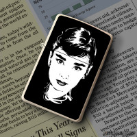 Upaljač Audry black and white Upaljač Audry black and white