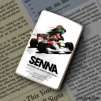 Upaljač Ayrton Senna Low Poly Upaljač Ayrton Senna Low Poly