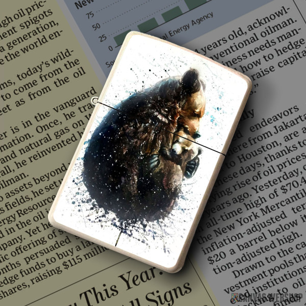 Upaljač Bears watercolor