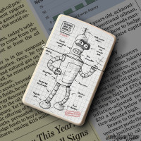 Upaljač Bending unit 22 white