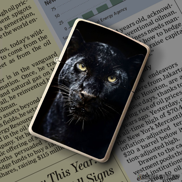 Upaljač Black panther animal