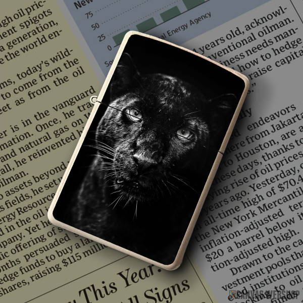 Upaljač Black panther head