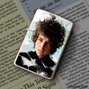 Upaljač Bob Dylan art Upaljač Bob Dylan art