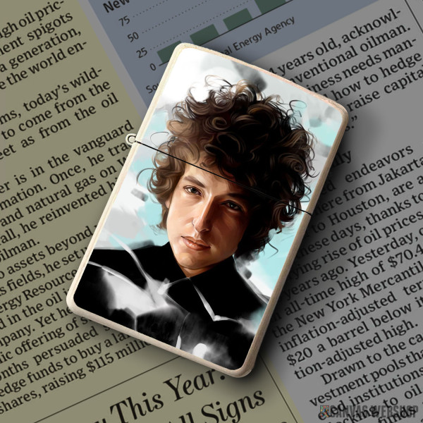 Upaljač Bob Dylan art