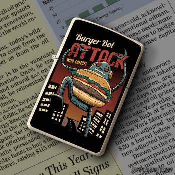 Upaljač Burger Bot Upaljač Burger Bot