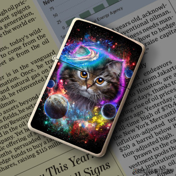 Upaljač Cat in Galaxy Space Cosmos Upaljač Cat in Galaxy Space Cosmos