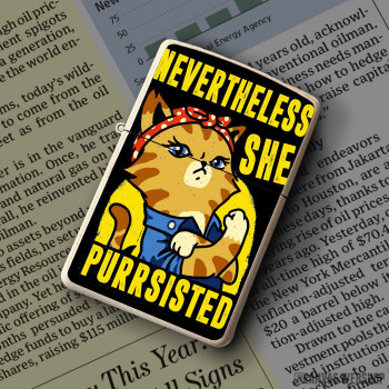 Upaljač Cat She Purrsisted