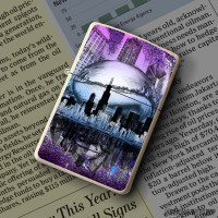 Upaljač chicago city abstract 2