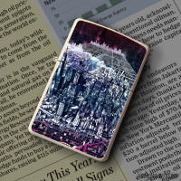 Upaljač Chicago City Abstract