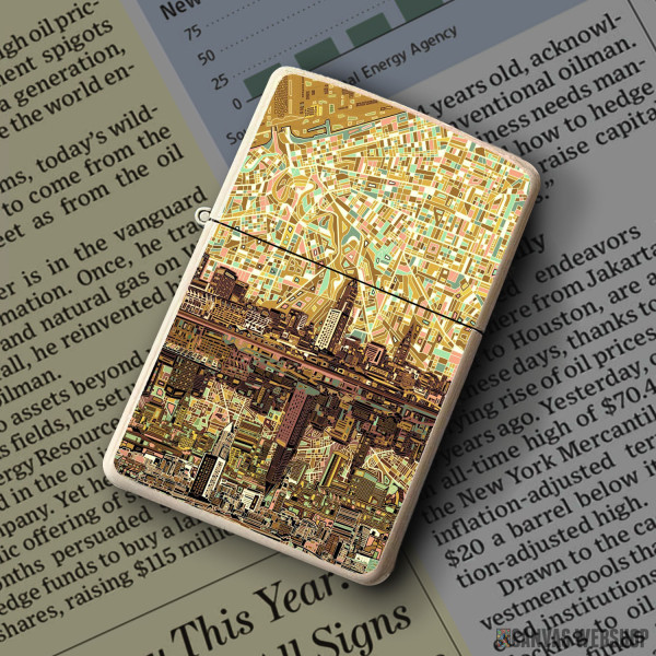 Upaljač Cleveland City Abstract 2