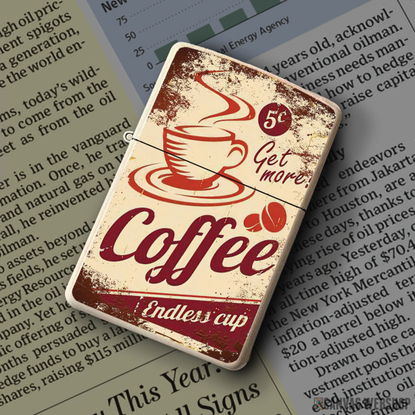 Upaljač Coffee Rusty