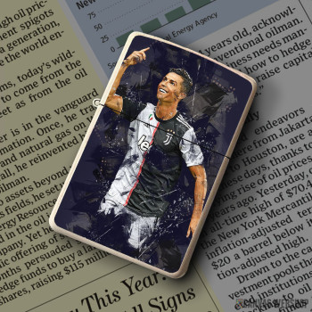 Upaljač Cristiano Ronaldo abstract Upaljač Cristiano Ronaldo abstract