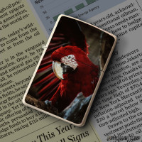 Upaljač Crveni papagaj na drvetu Upaljač Crveni papagaj na drvetu