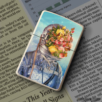 Upaljač Cveće u kacigi