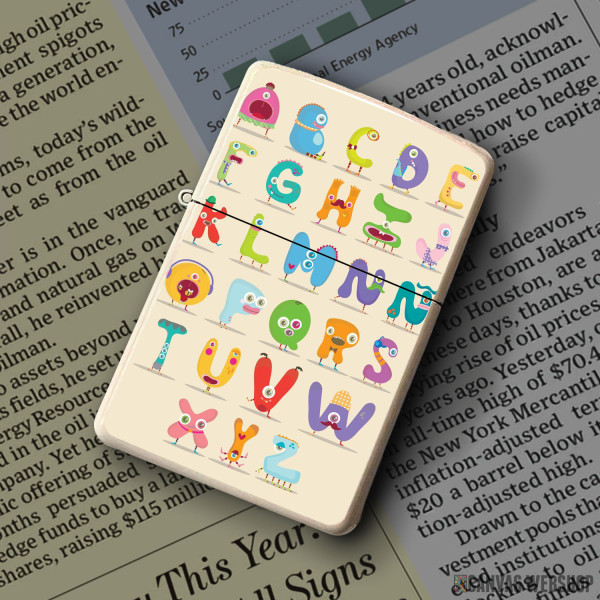 Upaljač Engleska Abeceda