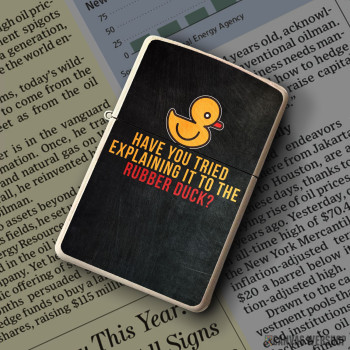 Upaljač Explain it to Rubber Duck
