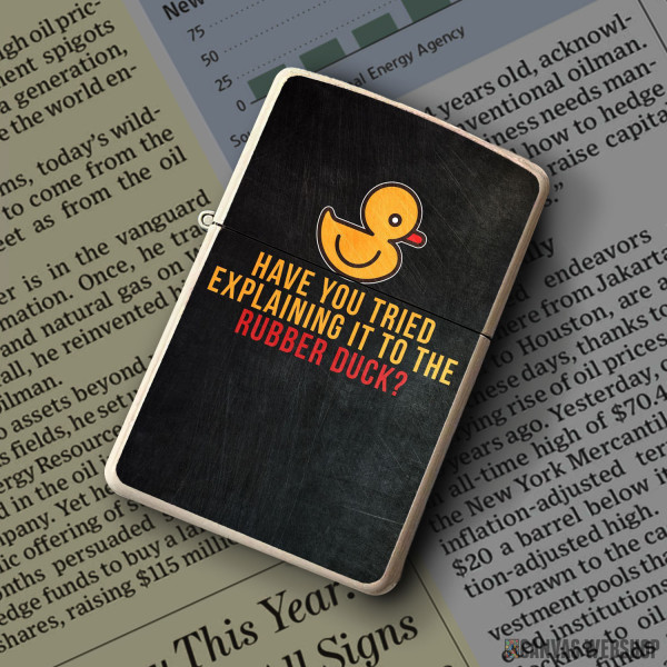 Upaljač Explain it to Rubber Duck Upaljač Explain it to Rubber Duck