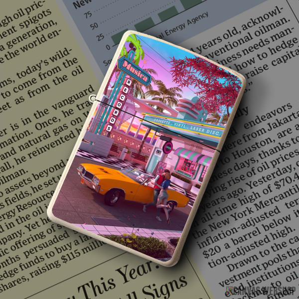 Upaljač First Kiss 80s Nostalgia