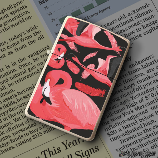 Upaljač Flamingo artwork