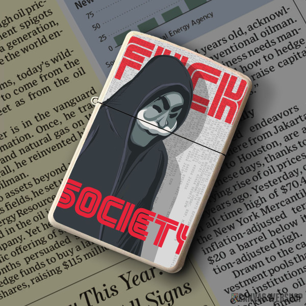 Upaljač FSociety Mr Robot art