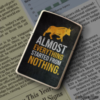 Upaljač Golden Motivational Quote 2