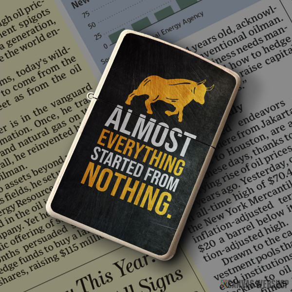 Upaljač Golden Motivational Quote 2