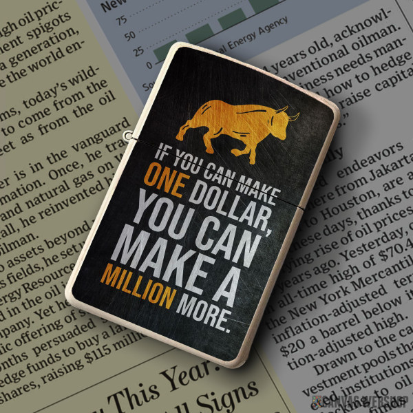 Upaljač Golden Motivational Quote