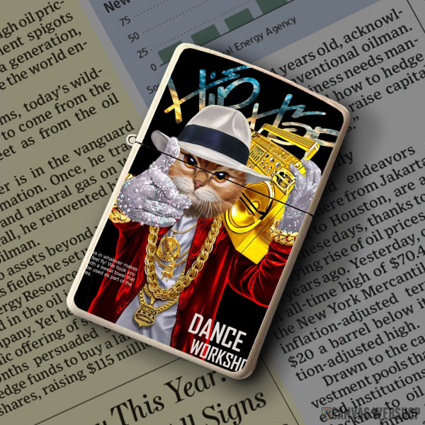 Upaljač Hip Hop Rapper Tabby Cat