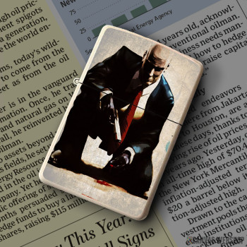 Upaljač Hitman ilustrovano Upaljač Hitman ilustrovano