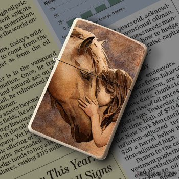 Upaljač Horse and Girl Canvas Upaljač Horse and Girl Canvas