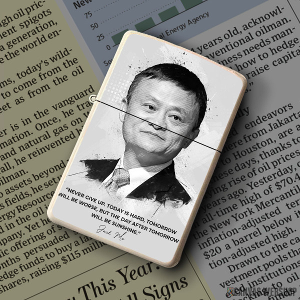 Upaljač Jack Ma citat