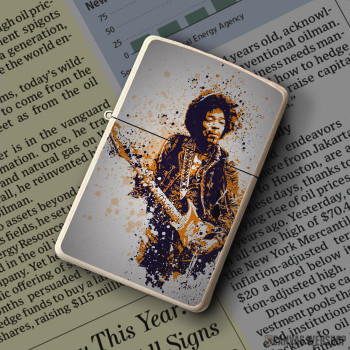 Upaljač Jimi Hendrix painted Upaljač Jimi Hendrix painted