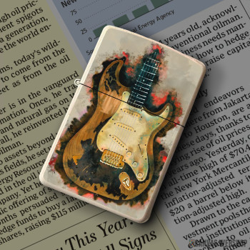 Upaljač John Mayer electric guitar Upaljač John Mayer electric guitar