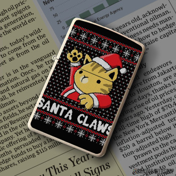 Upaljač Kitty Santa Claws