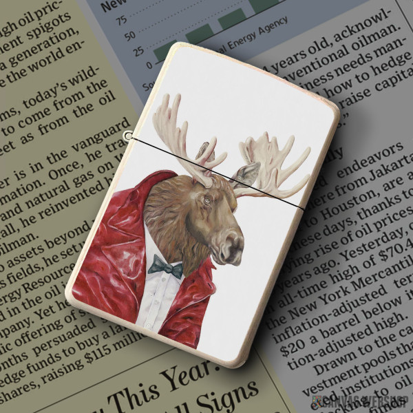 Upaljač Los u kožnoj jakni