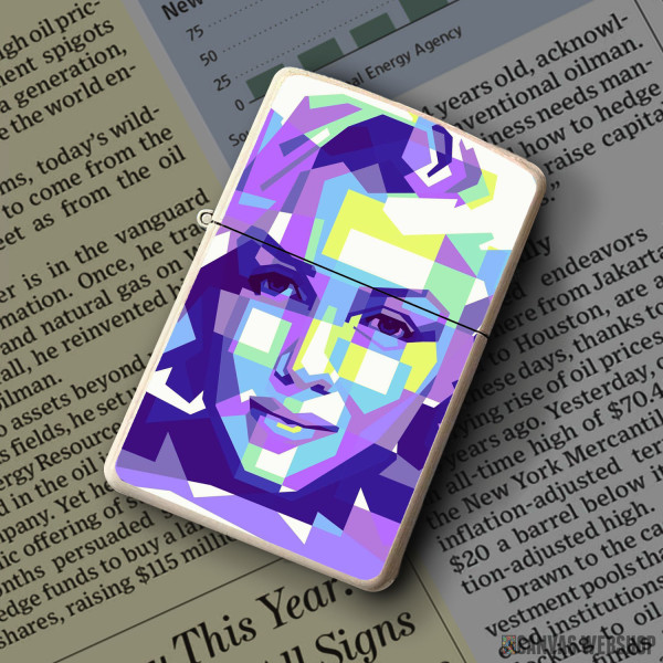 Upaljač MARILYN MONROE minimalistic