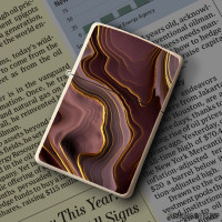 Upaljač Mauve Agate Abstract