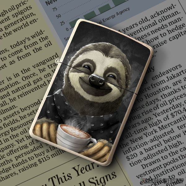 Upaljač Morning Sloth Coffee Black