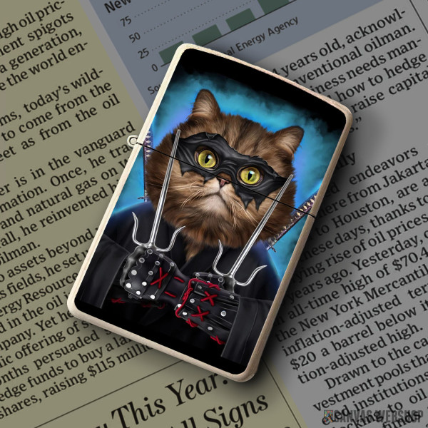 Upaljač Ninja Cat Japanese Warrior