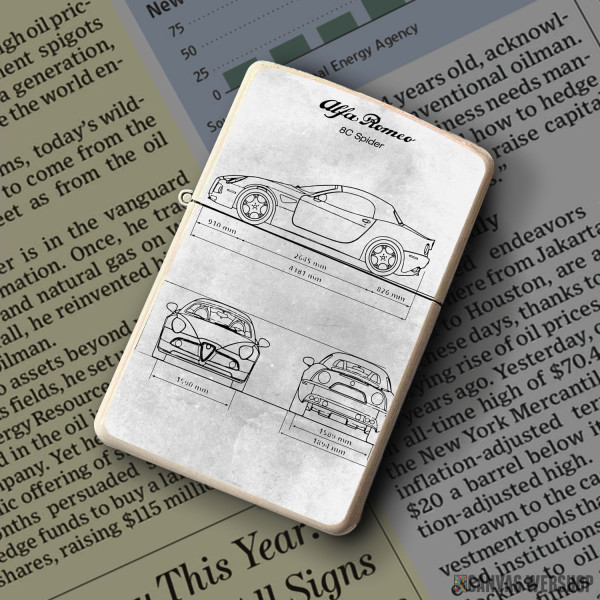 Upaljač No004 Alfa Romeo 8C Spider