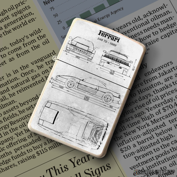 Upaljač No070 Ferrari 348 TS 1989