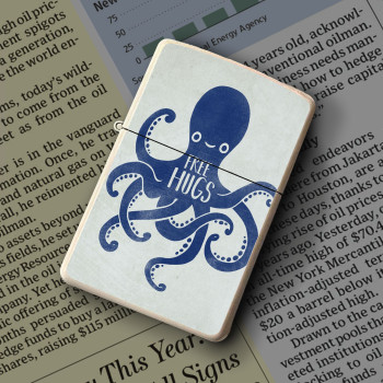 Upaljač Octopus free hugs