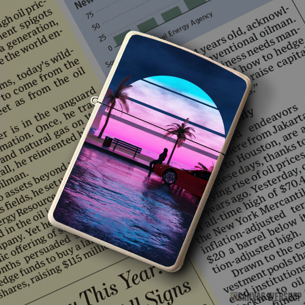 Upaljač Outrun Beach Sunset