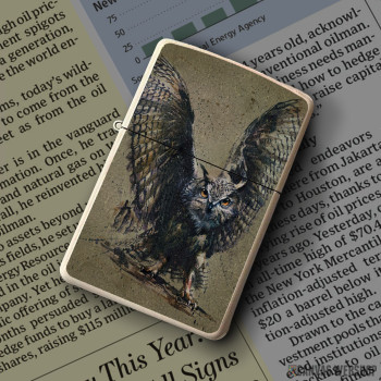 Upaljač Owl background 2