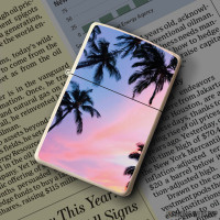 Upaljač Palm Trees Purple Sky